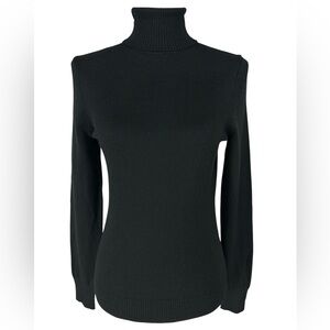 MERONA / Black Classic Turtleneck Sweater / Small SP